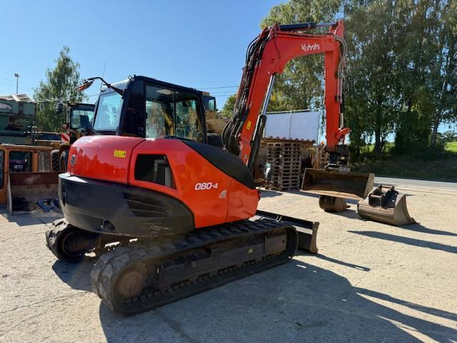 Kubota KX 080-4 mit Powertilt - Mini excavator: picture 3 Kubota KX 080-4 mit Powertilt - Mini excavator: picture 3