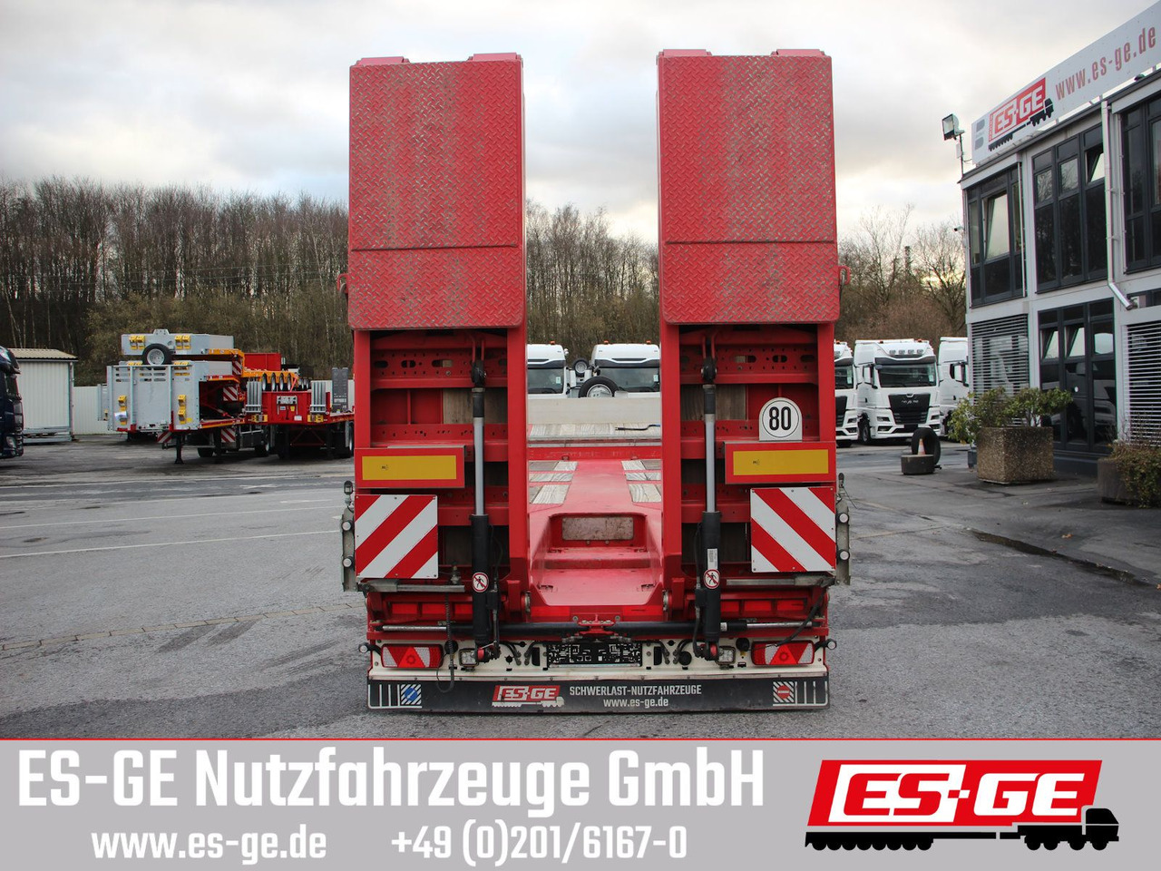 Faymonville Multimax Satteltieflader (2+2) - nachlaufgelenkt - Low loader semi-trailer: picture 4 Faymonville Multimax Satteltieflader (2+2) - nachlaufgelenkt - Low loader semi-trailer: picture 4