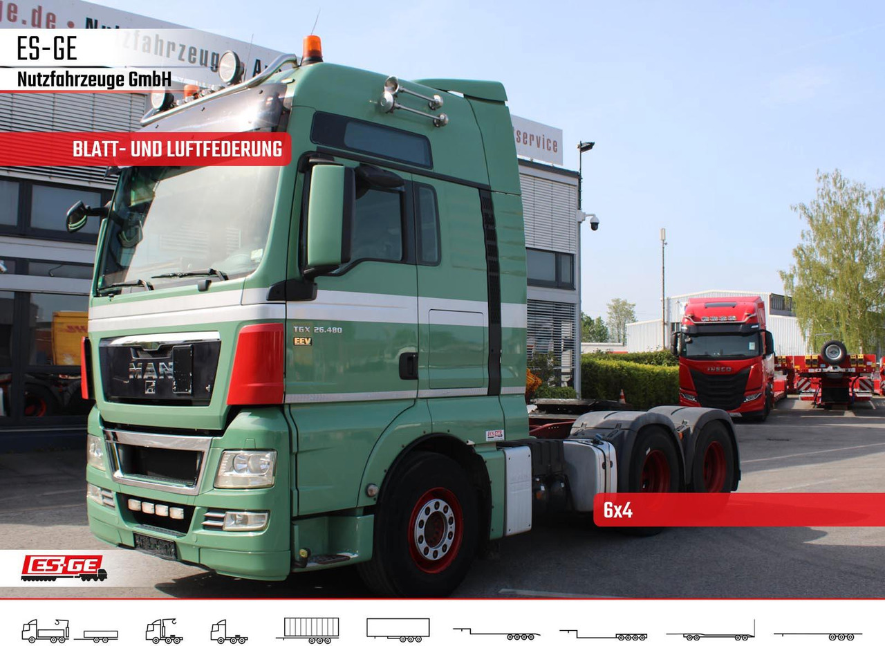 MAN TGX 26.480 6x4 BLS MAN TGX 26.480 6x4 BLS - Tractor unit: picture 1 MAN TGX 26.480 6x4 BLS MAN TGX 26.480 6x4 BLS - Tractor unit: picture 1