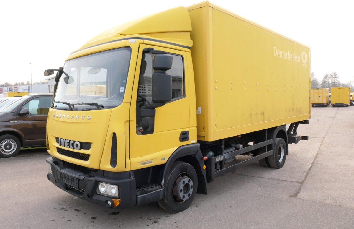 IVECO EuroCargo ML 75 E 16 P LBW LUFT AUTOMATIK COC EU - Closed box van: picture 1 IVECO EuroCargo ML 75 E 16 P LBW LUFT AUTOMATIK COC EU - Closed box van: picture 1