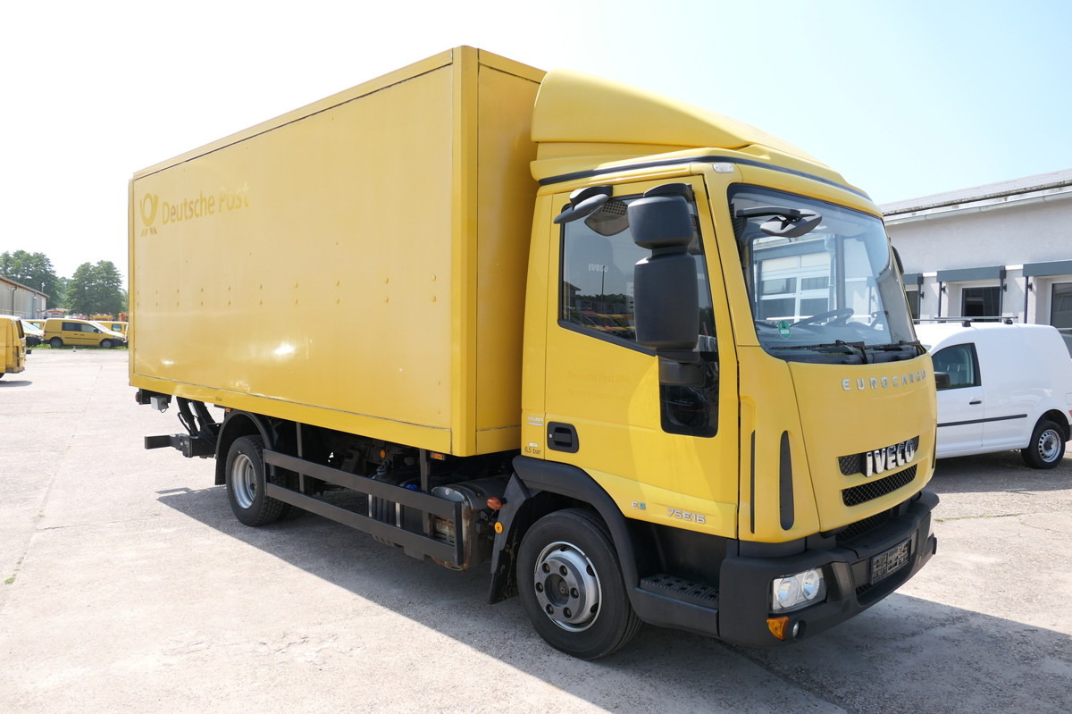 IVECO EuroCargo ML 75 E 16 P LBW LUFT AUTOMATIK - Closed box van: picture 1 IVECO EuroCargo ML 75 E 16 P LBW LUFT AUTOMATIK - Closed box van: picture 1