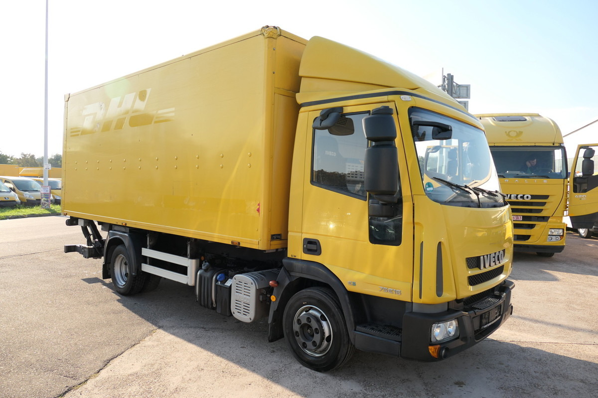 IVECO EuroCargo ML 75 E 16 P LBW LUFT AUTOMATIK - Box truck: picture 1 IVECO EuroCargo ML 75 E 16 P LBW LUFT AUTOMATIK - Box truck: picture 1