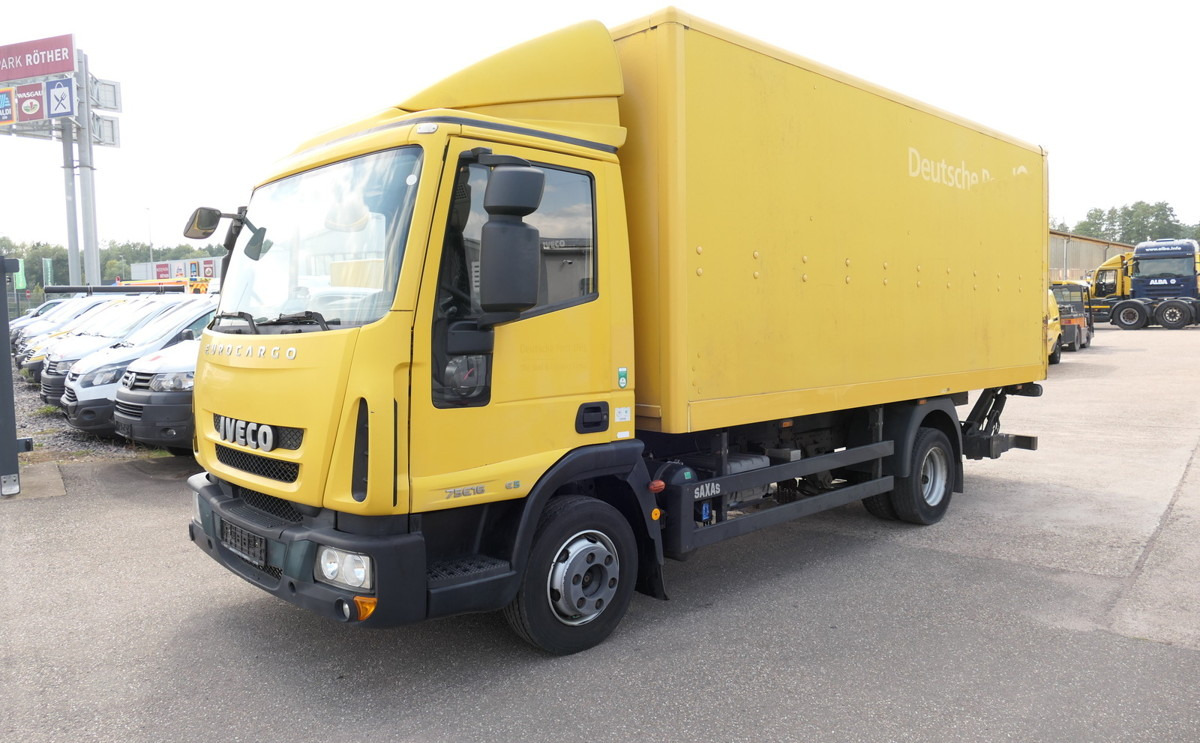 IVECO EuroCargo ML 75 E 16 P LBW LUFT AUTOMATIK - Box truck: picture 2 IVECO EuroCargo ML 75 E 16 P LBW LUFT AUTOMATIK - Box truck: picture 2