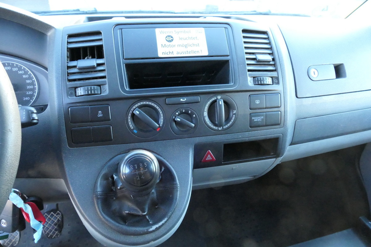Small van VW T5 Transporter 2.0 TDI EURO-5 CoC PARKTRONIK: picture 11