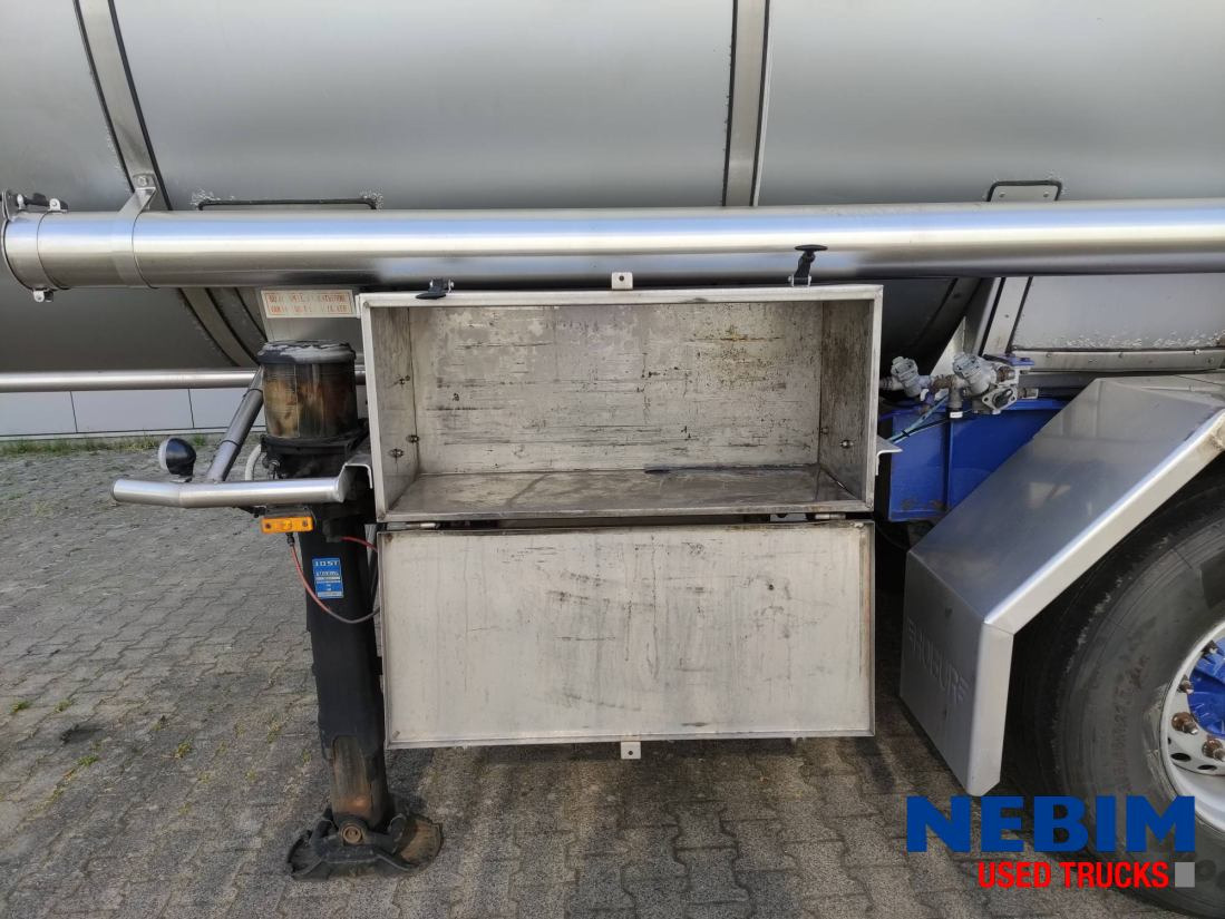 Tanker semi-trailer Burg BPO 12-27 Z - 26.165L - Inox Pump: picture 19