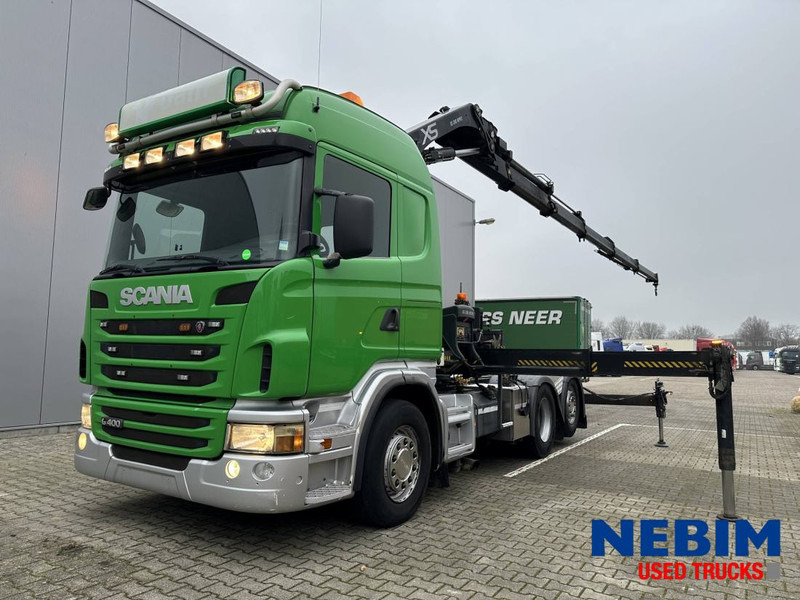 Scania G400 6x2 - HIAB 288EP-5 HiPro Crane - Tractor unit: picture 1 Scania G400 6x2 - HIAB 288EP-5 HiPro Crane - Tractor unit: picture 1