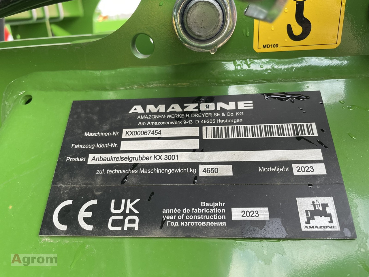 New Combine seed drill Amazone CENTAYA 3000 Spezial + KX 3001: picture 10