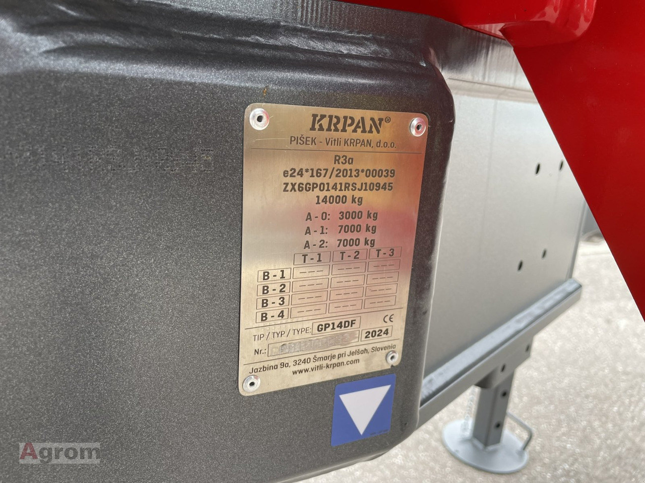 New Forestry trailer Krpan GP 14 DF + Kran 7,4 K: picture 10
