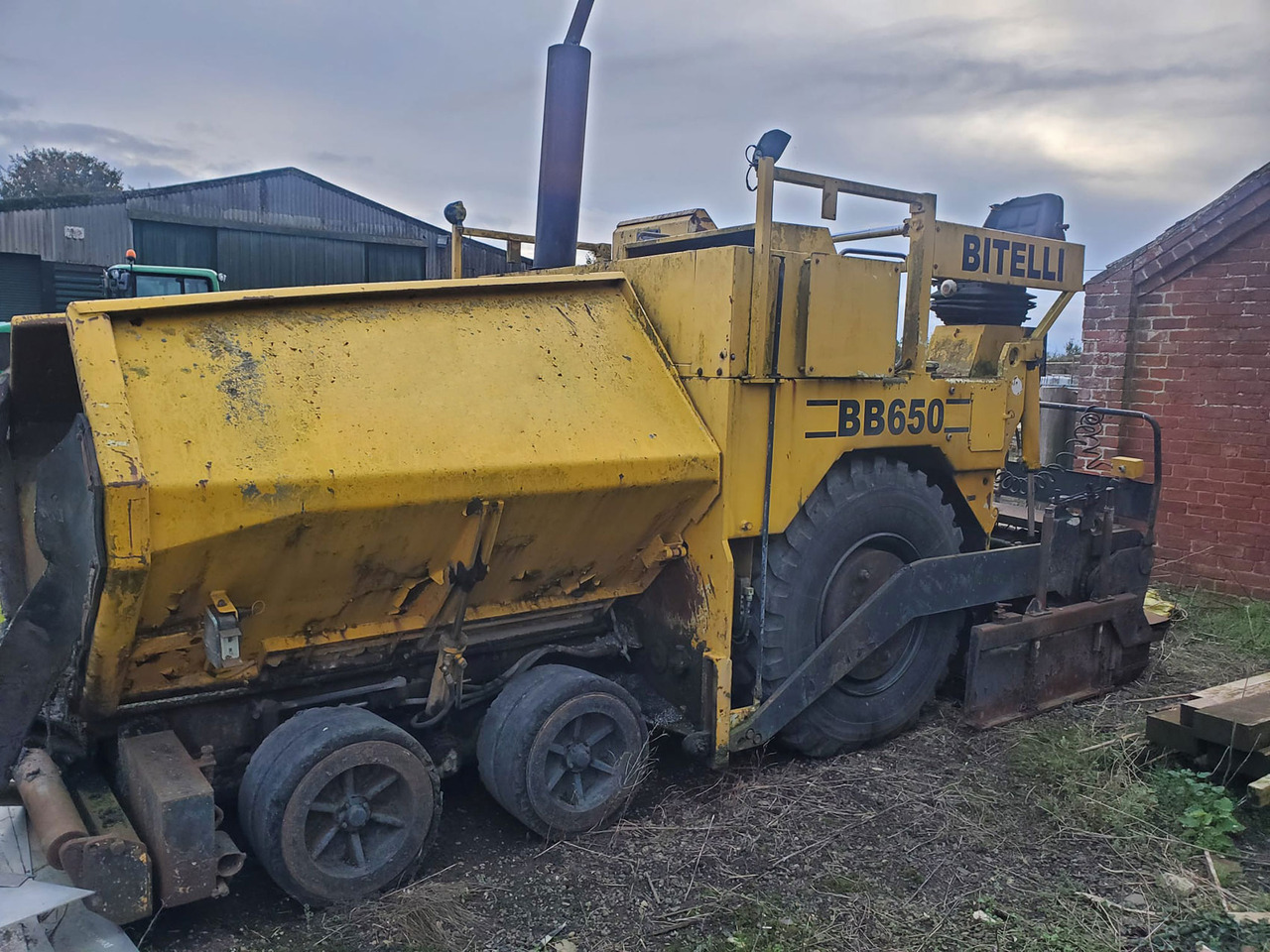 Bitelli BB650 - Asphalt paver: picture 3 Bitelli BB650 - Asphalt paver: picture 3