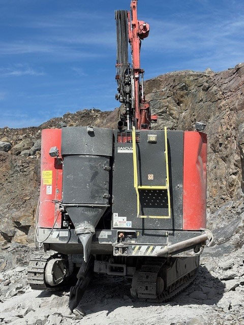 Sandvik DX800 - Drilling rig: picture 4 Sandvik DX800 - Drilling rig: picture 4