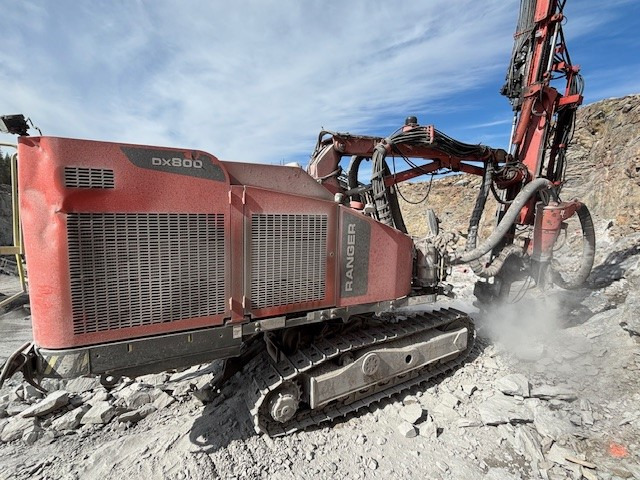 Sandvik DX800 - Drilling rig: picture 3 Sandvik DX800 - Drilling rig: picture 3