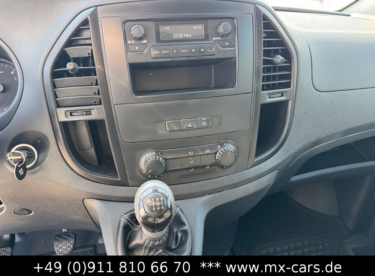 Small van Mercedes-Benz Vito 110 CDi lang Doka Mixto 6 Sitze Klima: picture 12
