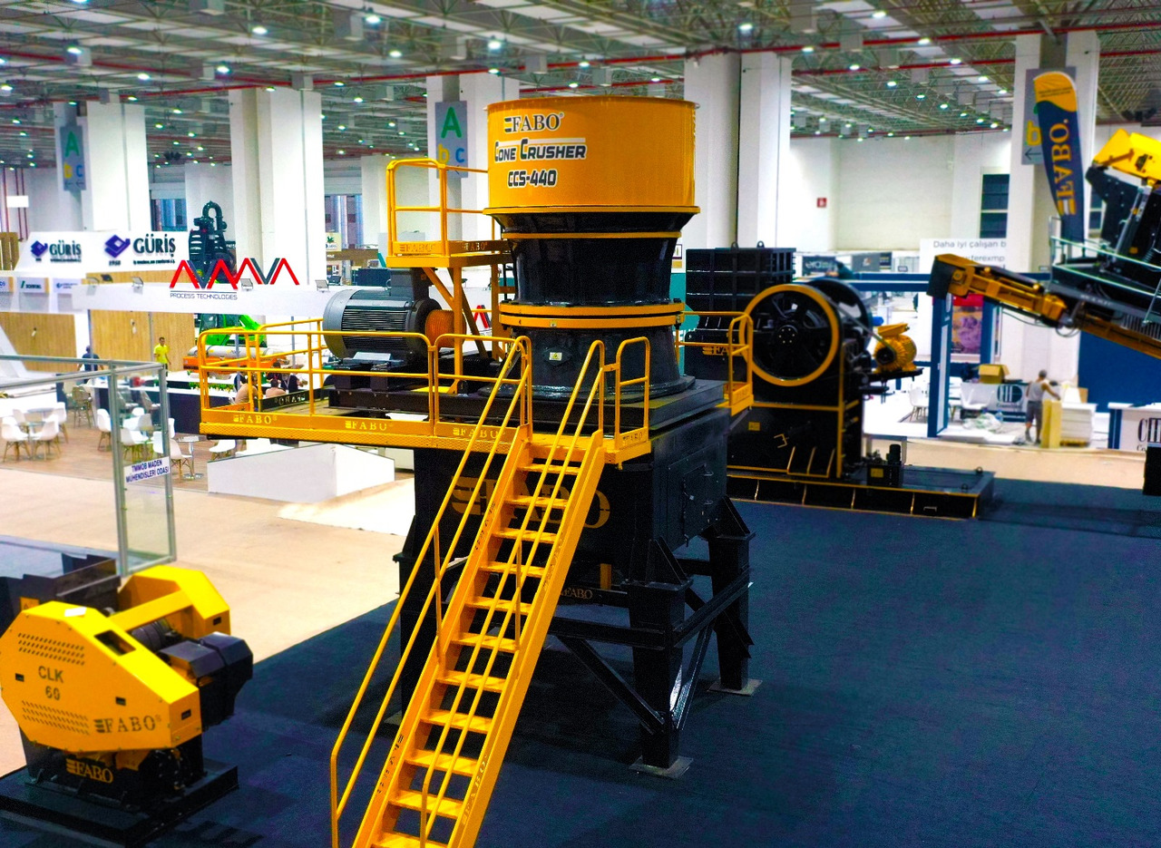 FABO Cone crusher - Cone crusher: picture 4 FABO Cone crusher - Cone crusher: picture 4