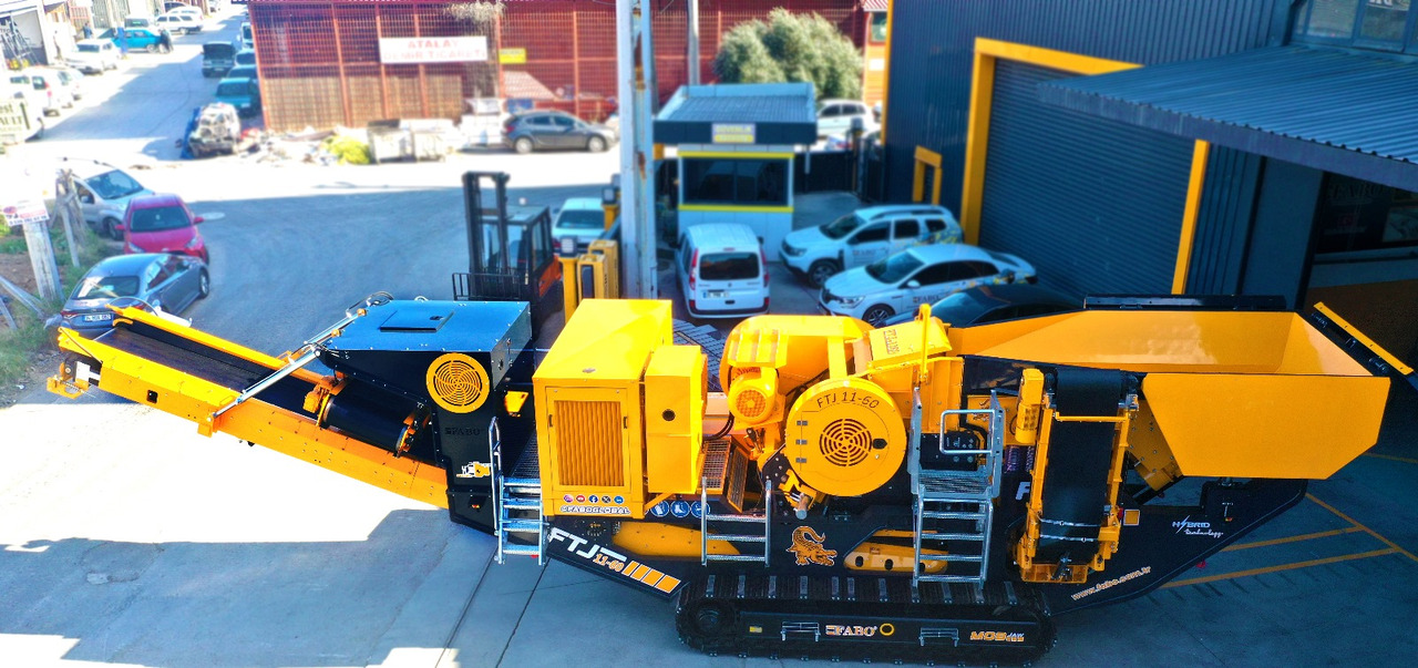 FABO FTJ 11-60 Tracked Jaw Crusher - Mobile crusher: picture 1 FABO FTJ 11-60 Tracked Jaw Crusher - Mobile crusher: picture 1