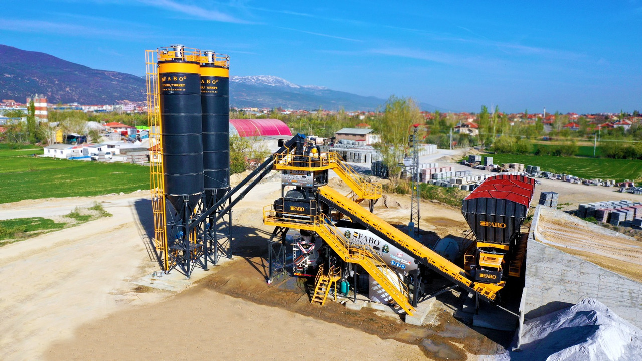 FABO Horizontal Cement Silo | Mobile Cement Silo - Cement silo: picture 2 FABO Horizontal Cement Silo | Mobile Cement Silo - Cement silo: picture 2