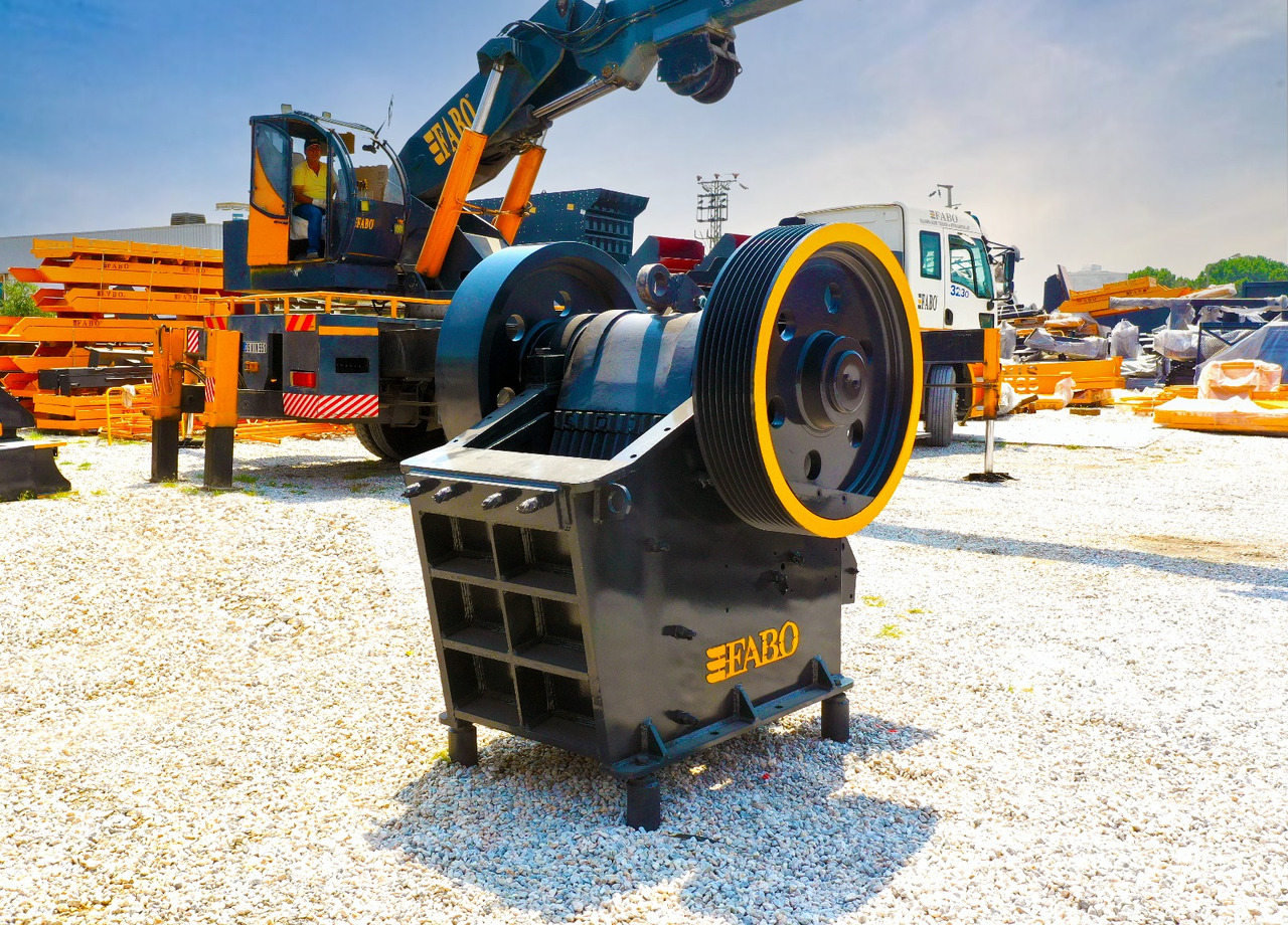 FABO Jaw crusher - Jaw crusher: picture 2 FABO Jaw crusher - Jaw crusher: picture 2