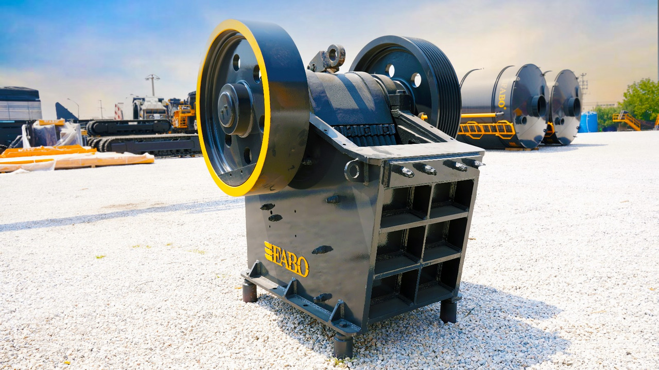 FABO Jaw crusher - Jaw crusher: picture 3 FABO Jaw crusher - Jaw crusher: picture 3
