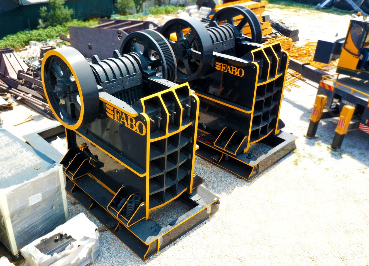FABO Jaw crusher - Jaw crusher: picture 2 FABO Jaw crusher - Jaw crusher: picture 2