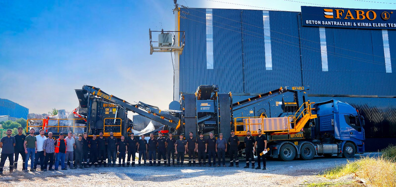 FABO Mining machinery - crushing plant - Mining machinery: picture 2 FABO Mining machinery - crushing plant - Mining machinery: picture 2