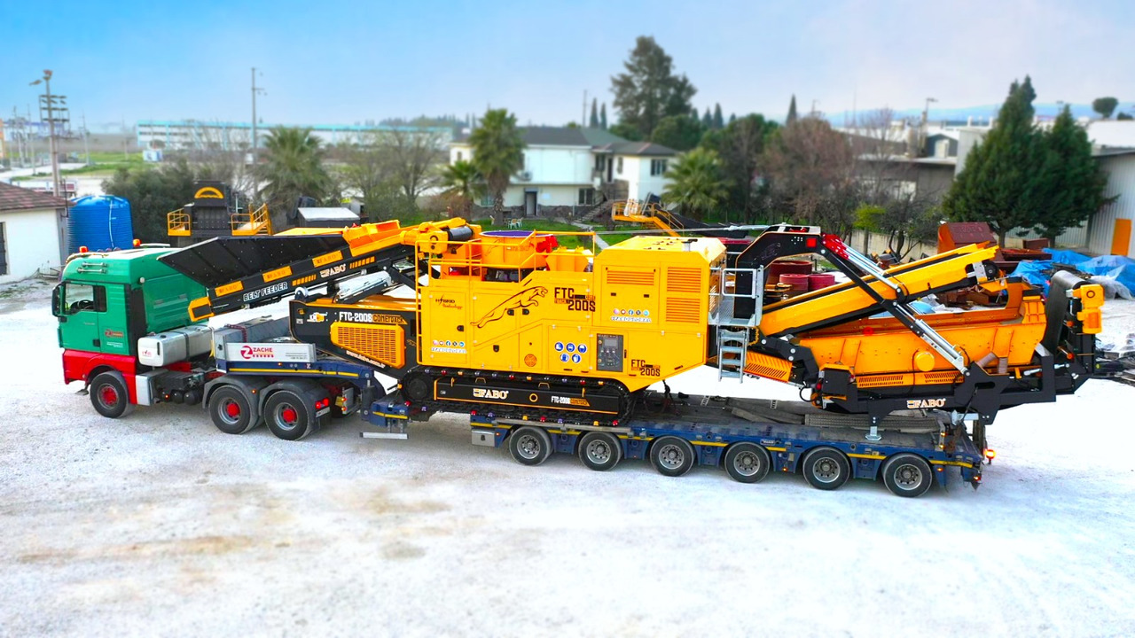 FABO Mobile crusher - Mobile crusher: picture 2 FABO Mobile crusher - Mobile crusher: picture 2