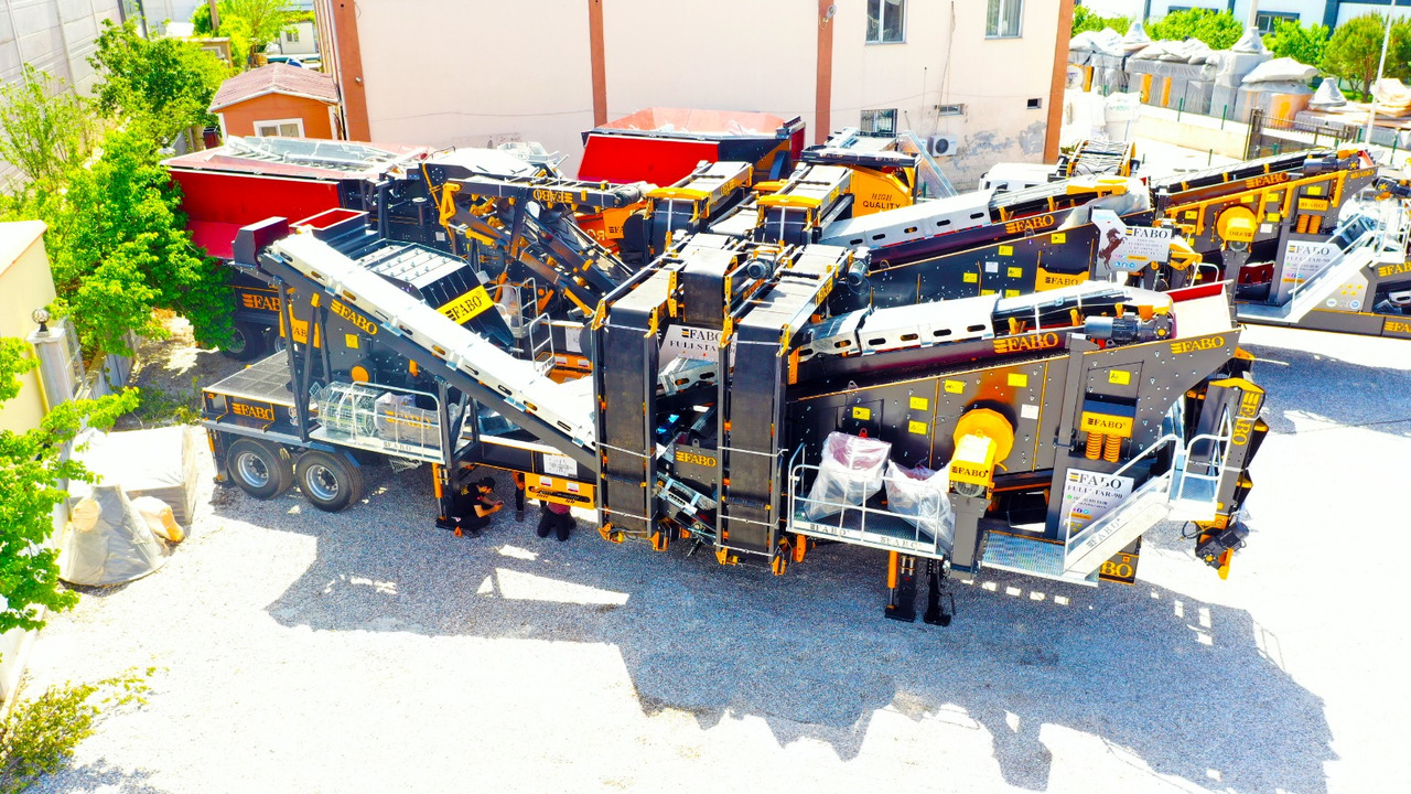 FABO Mobile jaw crusher - Jaw crusher: picture 1 FABO Mobile jaw crusher - Jaw crusher: picture 1