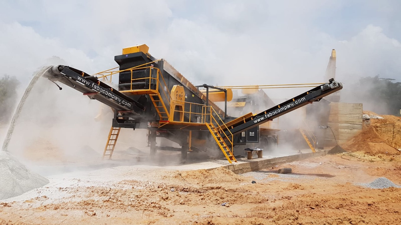 FABO Mobile jaw crusher - Jaw crusher: picture 1 FABO Mobile jaw crusher - Jaw crusher: picture 1