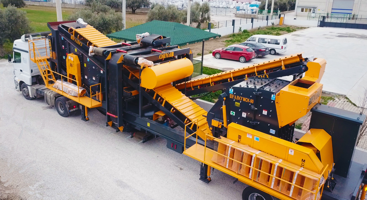 FABO Mobile jaw crusher - Jaw crusher: picture 5 FABO Mobile jaw crusher - Jaw crusher: picture 5