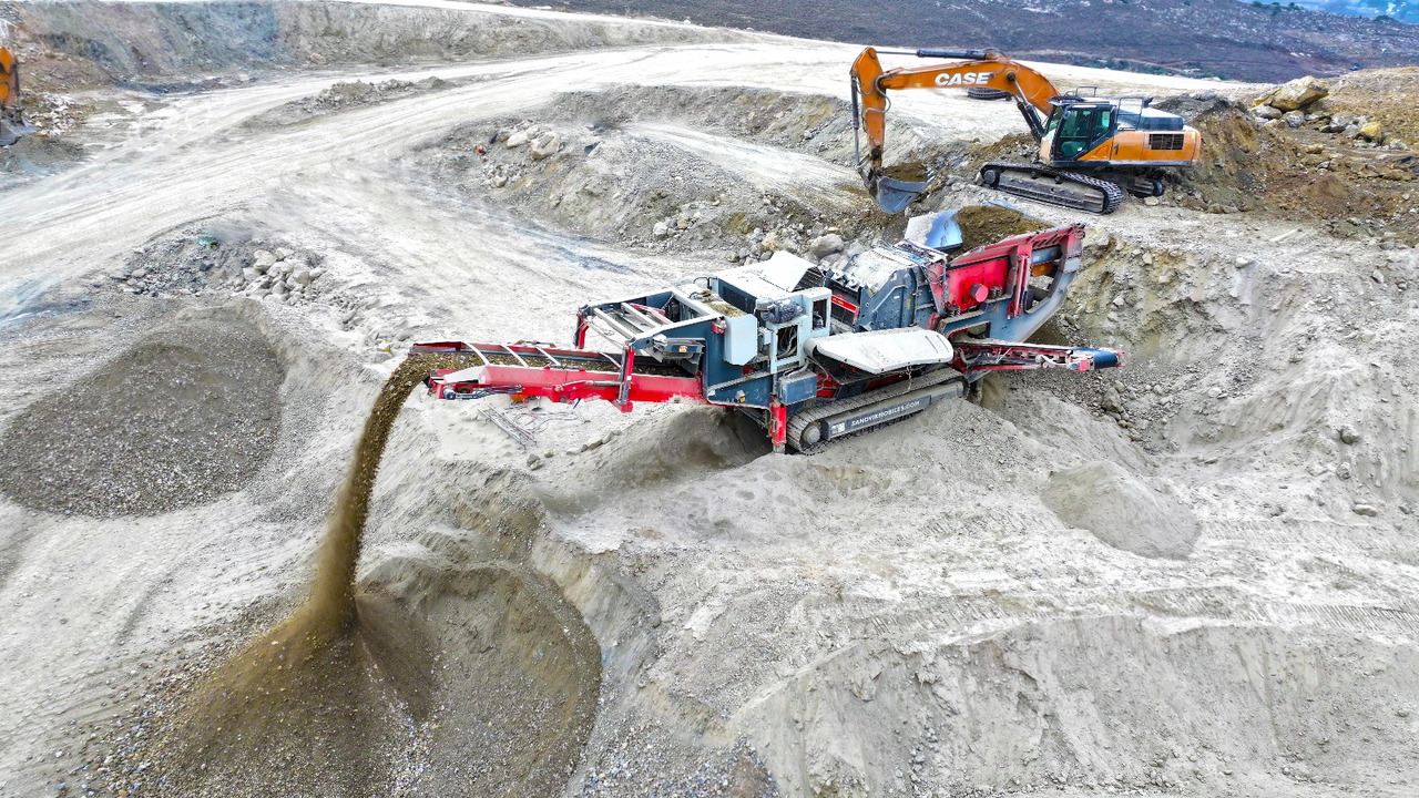 FABO USED SANDVIK MOBILE CRAWLER 140 PDK CRUSHER - Mobile crusher: picture 2 FABO USED SANDVIK MOBILE CRAWLER 140 PDK CRUSHER - Mobile crusher: picture 2