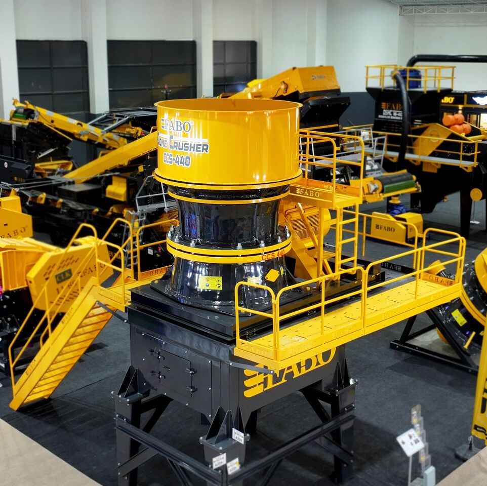 FABO cone crusher - Crusher: picture 1 FABO cone crusher - Crusher: picture 1