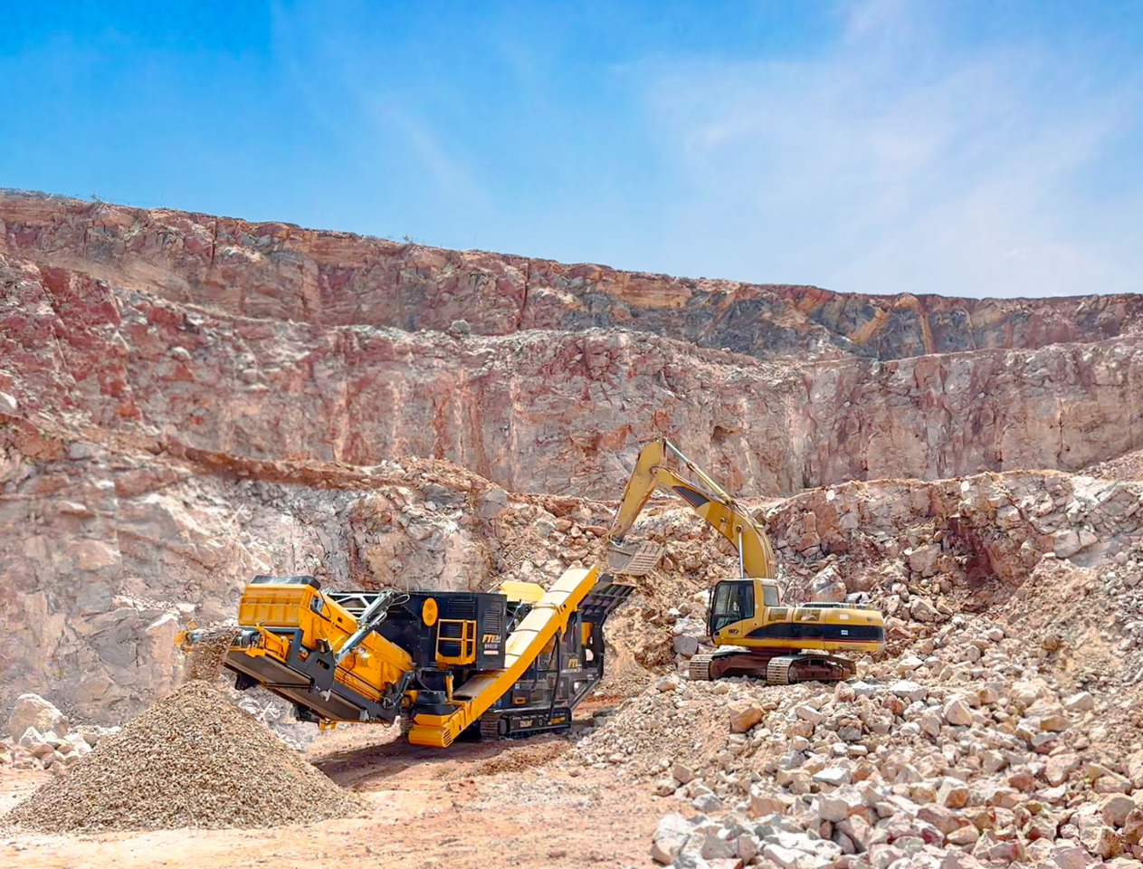 FABO crawler crusher - Crusher: picture 4 FABO crawler crusher - Crusher: picture 4