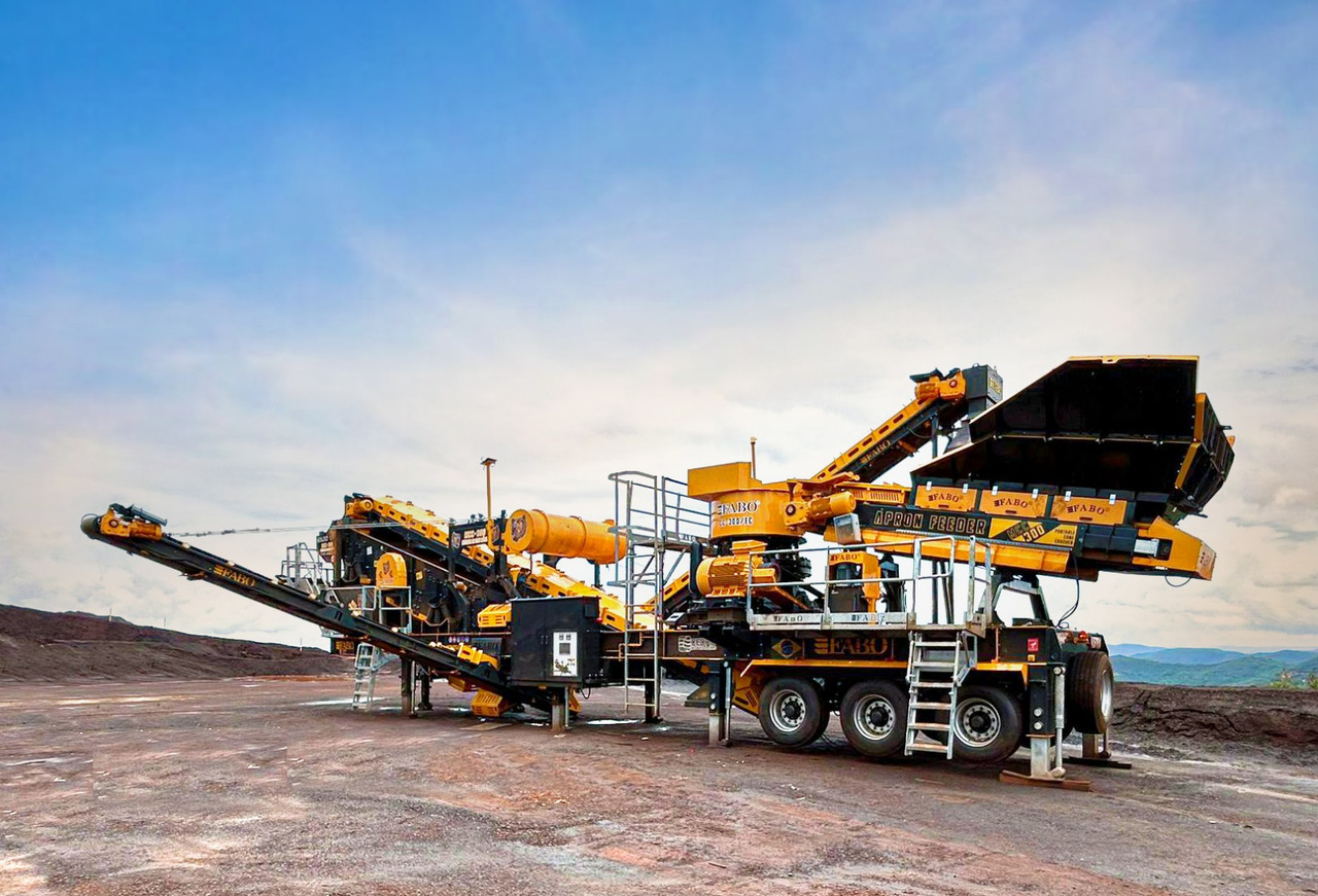 FABO mining machinery - crushing plant - Mining machinery: picture 1 FABO mining machinery - crushing plant - Mining machinery: picture 1