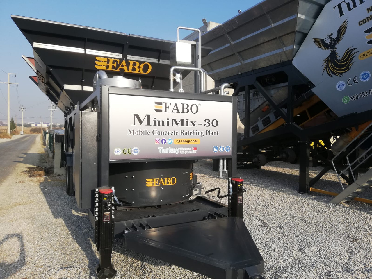 New Concrete plant FABO mobile concrete batching plant: picture 6