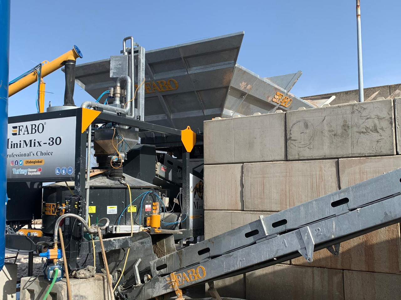 New Concrete plant FABO mobile concrete batching plant: picture 16