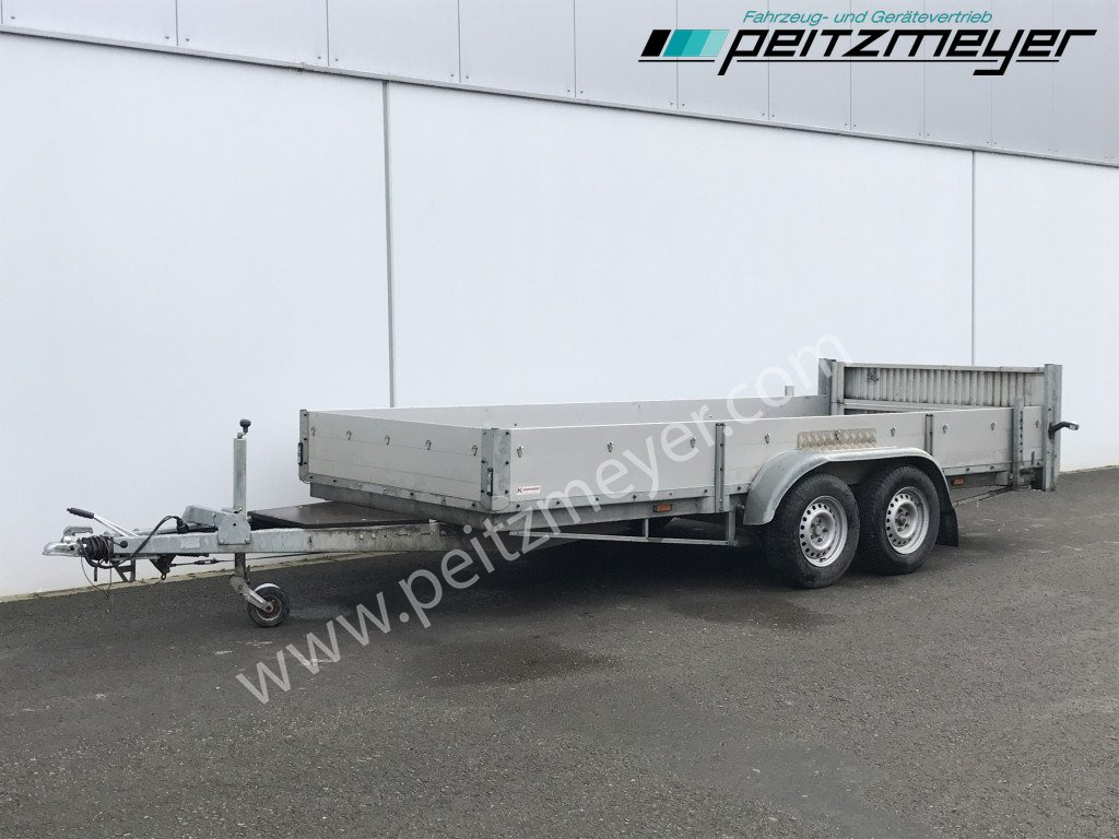 KRUKENMEIER Tandemanhänger 3,5 t Tieflader m. Rampen, 100 km/h verzinkt - Plant trailer: picture 4 KRUKENMEIER Tandemanhänger 3,5 t Tieflader m. Rampen, 100 km/h verzinkt - Plant trailer: picture 4