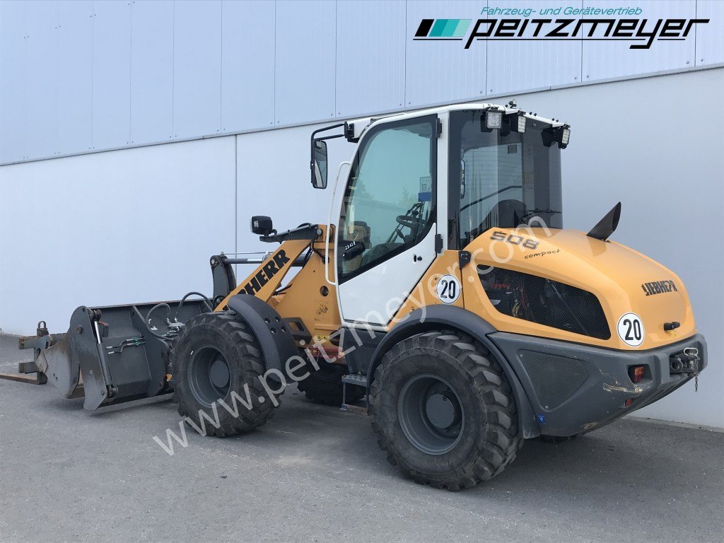 LIEBHERR Radlader L 508 C 4in1 Schaufel + Palettengabel - Wheel loader: picture 4 LIEBHERR Radlader L 508 C 4in1 Schaufel + Palettengabel - Wheel loader: picture 4