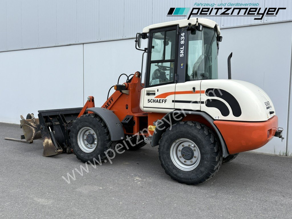 SCHAEFF RADLADER SKL 834 Palettengabel + Klappschaufel - Wheel loader: picture 4 SCHAEFF RADLADER SKL 834 Palettengabel + Klappschaufel - Wheel loader: picture 4