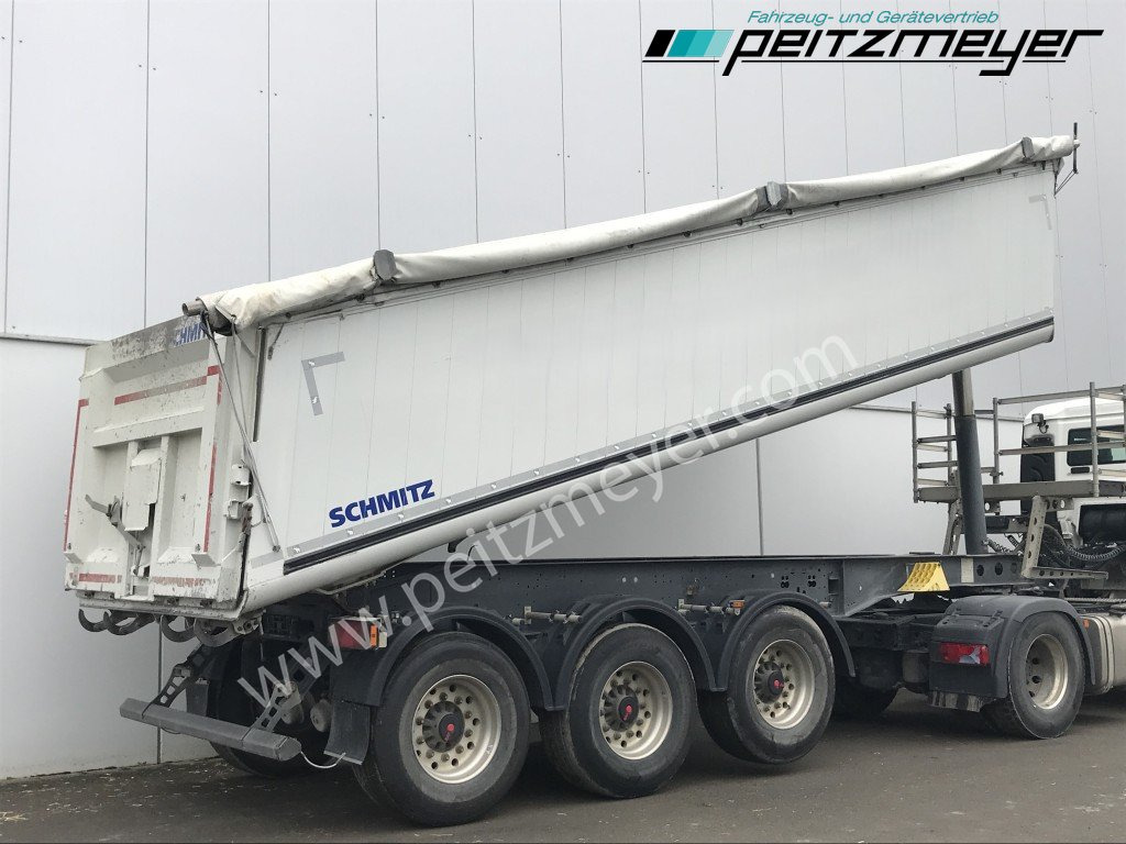 SCHMITZ 3 Achs Kippauflieger SKI24SL7.2 Verschleißboden 5mm neu Alu - Stahl, ca. 26 m³, Getreideschieber - Tipper semi-trailer: picture 1 SCHMITZ 3 Achs Kippauflieger SKI24SL7.2 Verschleißboden 5mm neu Alu - Stahl, ca. 26 m³, Getreideschieber - Tipper semi-trailer: picture 1