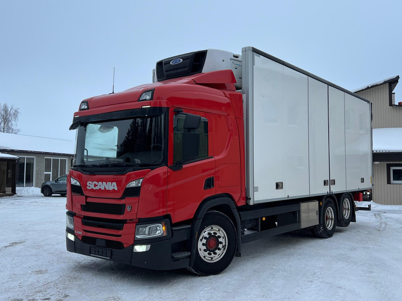 Scania P450 B6X2NB - CARRIER SUPRA 1250MT - Refrigerator truck: picture 4 Scania P450 B6X2NB - CARRIER SUPRA 1250MT - Refrigerator truck: picture 4