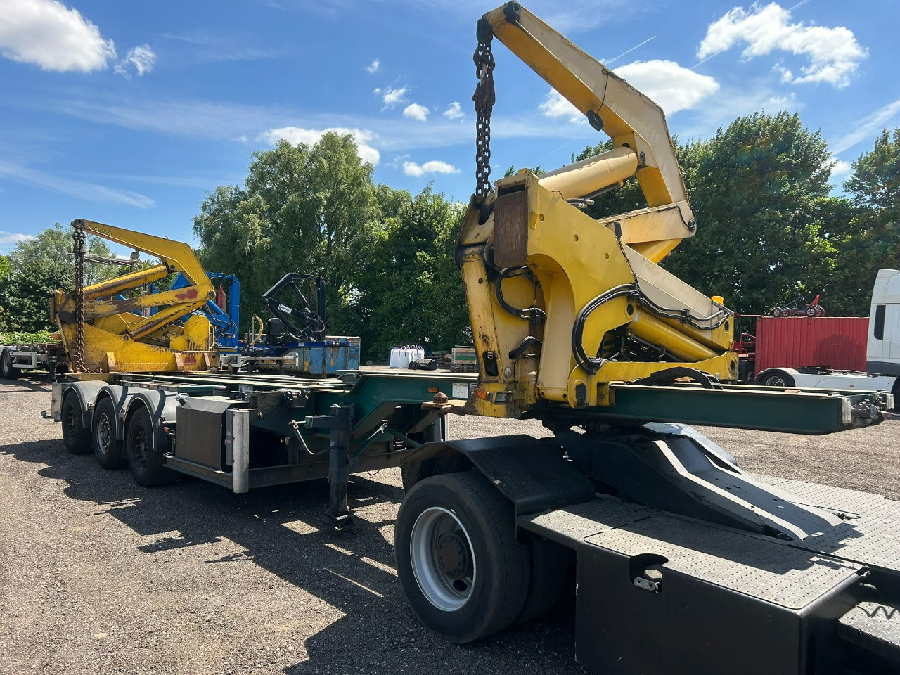 Hammar 195 HC / 20 ft, 2 x 20 ft 40 ft HC, power pack Diesel, Wireless controlle - Container transporter/ Swap body semi-trailer: picture 2 Hammar 195 HC / 20 ft, 2 x 20 ft 40 ft HC, power pack Diesel, Wireless controlle - Container transporter/ Swap body semi-trailer: picture 2