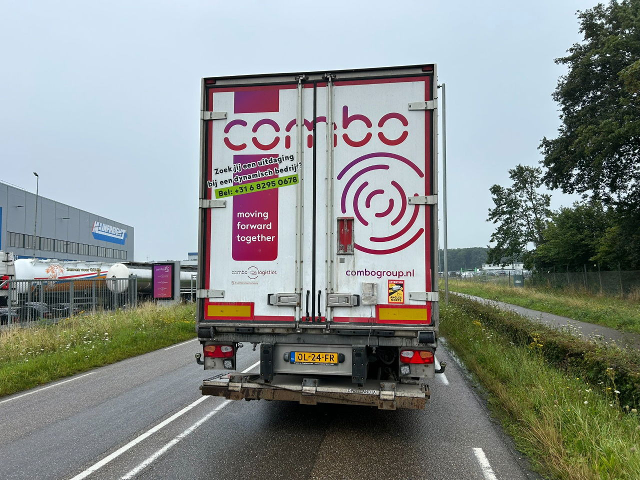 Van Eck Caurrier Vector 1850 / Steering axle / 1340 X 250 B X 265 H - Refrigerator semi-trailer: picture 4 Van Eck Caurrier Vector 1850 / Steering axle / 1340 X 250 B X 265 H - Refrigerator semi-trailer: picture 4