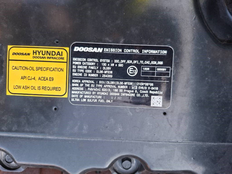 Wheel excavator Doosan DX160W-7: picture 19