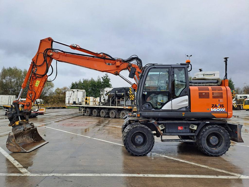 Hitachi ZX140WTB-6 (Topcon GPS + Engcon) - Wheel excavator: picture 1 Hitachi ZX140WTB-6 (Topcon GPS + Engcon) - Wheel excavator: picture 1