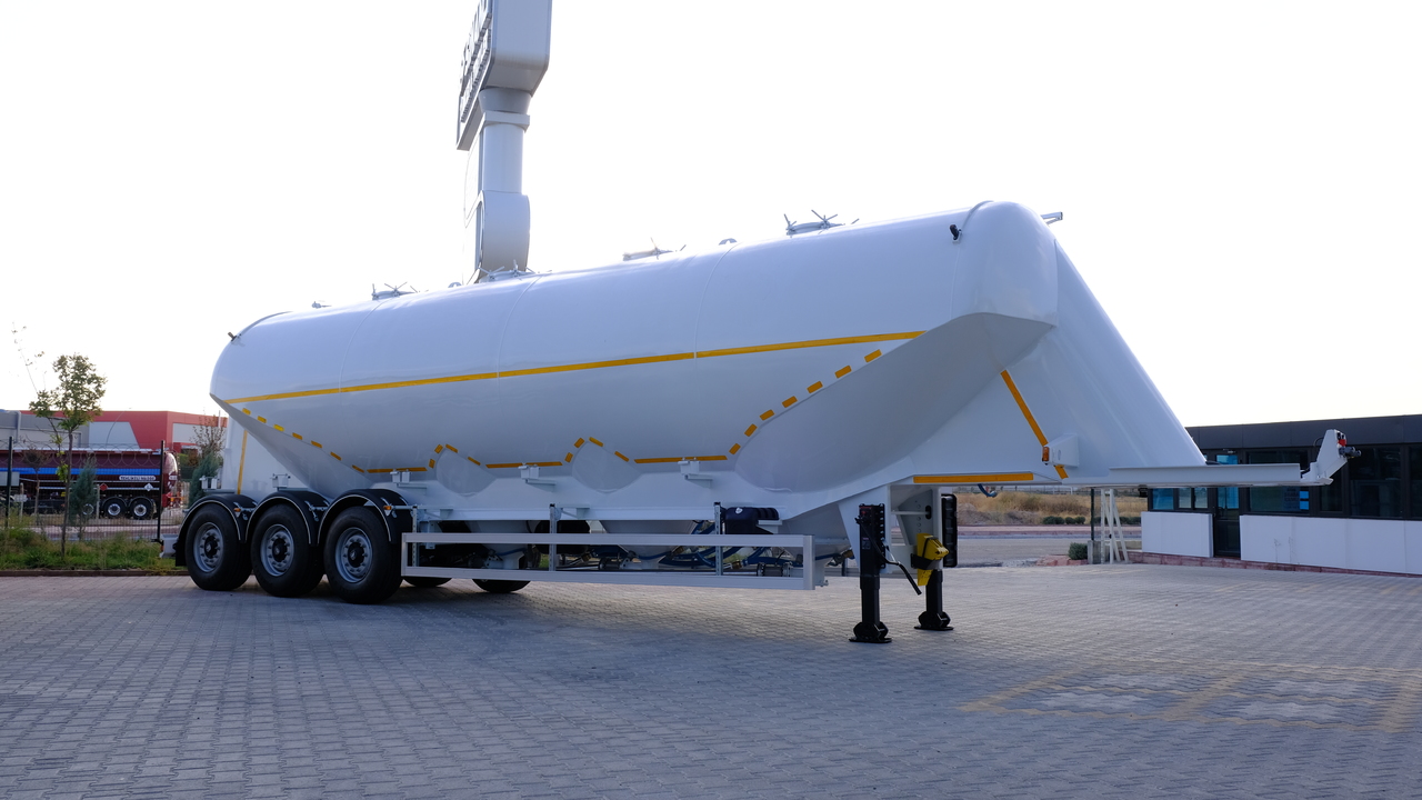 SINAN Flour and Feed W type Silo Bulk Tanker Semitrailer - Silo semi-trailer: picture 3 SINAN Flour and Feed W type Silo Bulk Tanker Semitrailer - Silo semi-trailer: picture 3