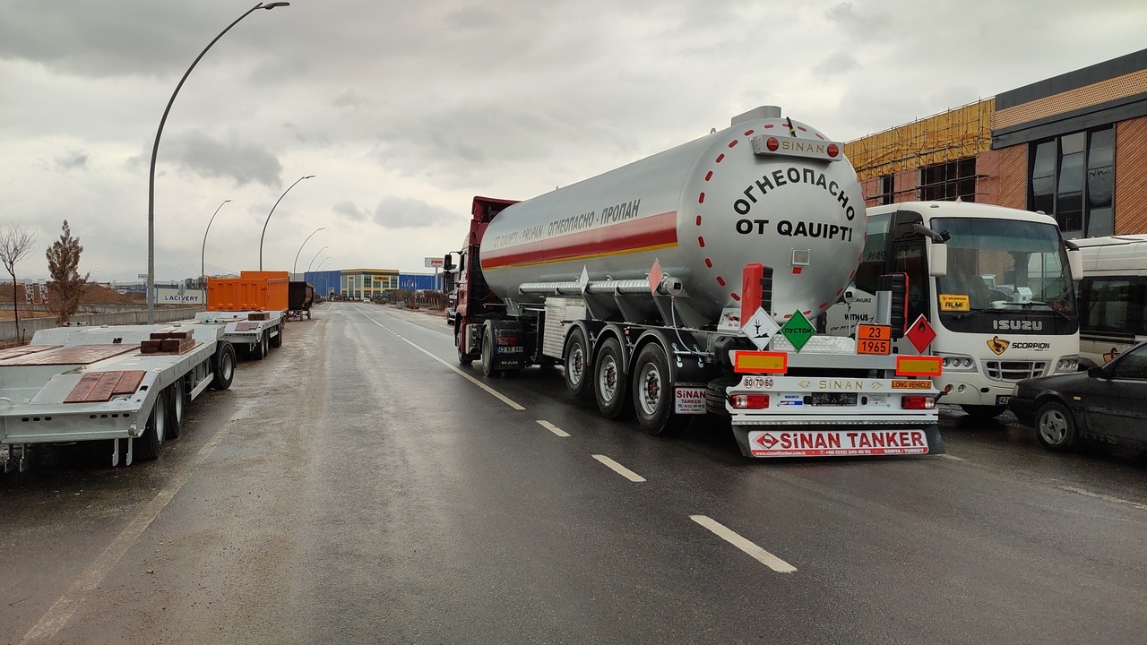 New Tanker semi-trailer Sinan tanker LPG tanker - Газовоз: picture 5