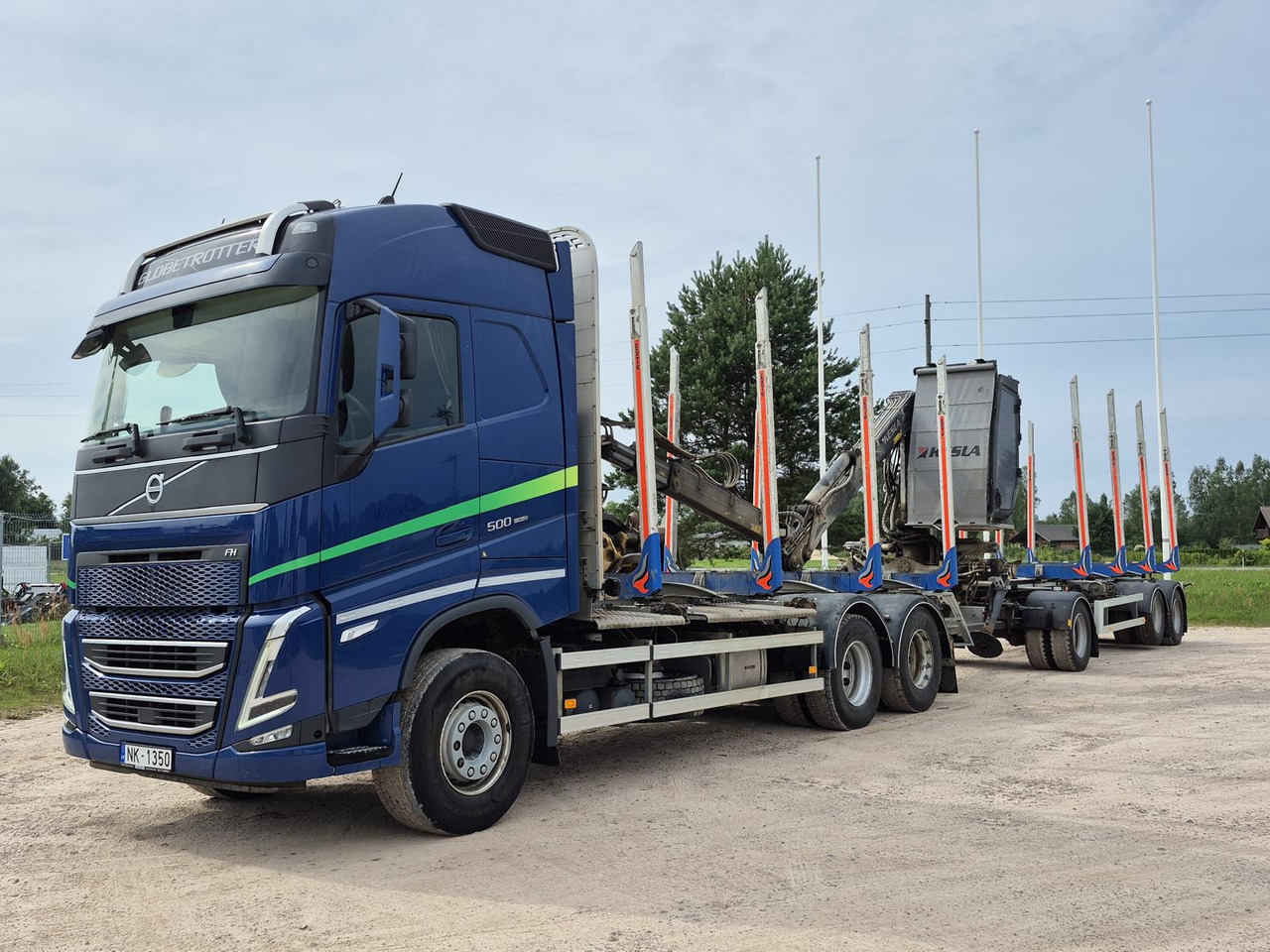 VOLVO FH500 JYKI V31 Kesla - Timber truck: picture 2 VOLVO FH500 JYKI V31 Kesla - Timber truck: picture 2