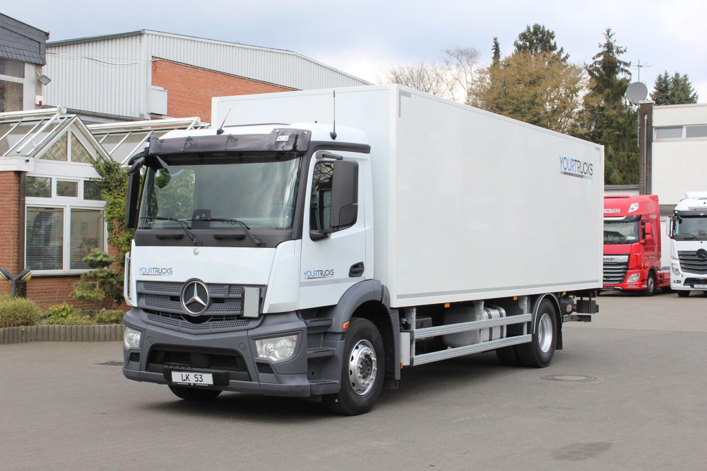 Mercedes-Benz Antos 1830 E6 Koffer 7,7m LBW S.Tür ACC LDW - Box truck: picture 1 Mercedes-Benz Antos 1830 E6 Koffer 7,7m LBW S.Tür ACC LDW - Box truck: picture 1