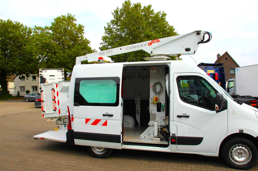 Truck mounted aerial platform Renault Master  Bühne EN100TF1 10m   Klima   561h   AHK: picture 13
