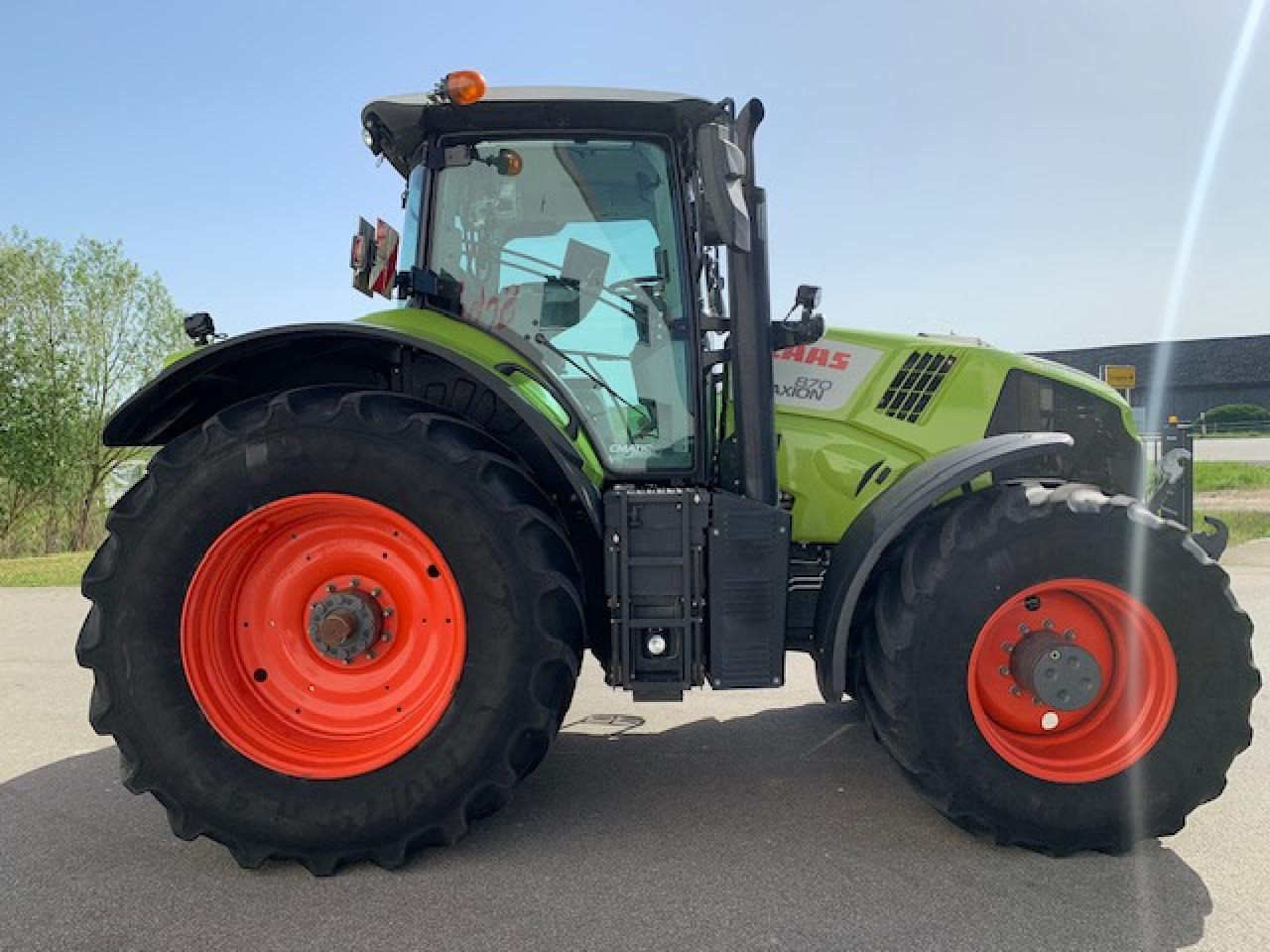 CLAAS Axion 870, GPS S10, Cebis Touch, Top-Zustand - Farm tractor: picture 4 CLAAS Axion 870, GPS S10, Cebis Touch, Top-Zustand - Farm tractor: picture 4