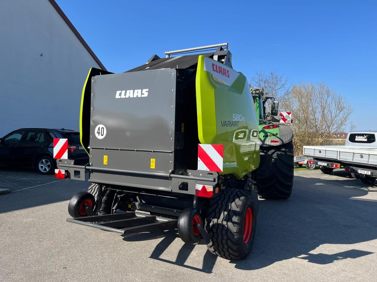 CLAAS Variant 580 RC, neuwertige Rundballenpresse - Round baler: picture 4 CLAAS Variant 580 RC, neuwertige Rundballenpresse - Round baler: picture 4