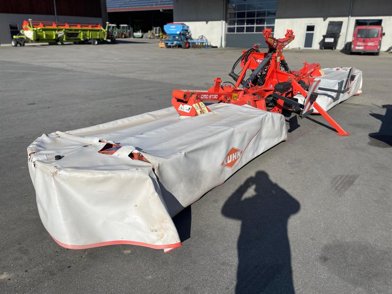 Kuhn GMD 8730 FF GMD 802F FF Mähkombination Mähwerk - Mower: picture 1 Kuhn GMD 8730 FF GMD 802F FF Mähkombination Mähwerk - Mower: picture 1